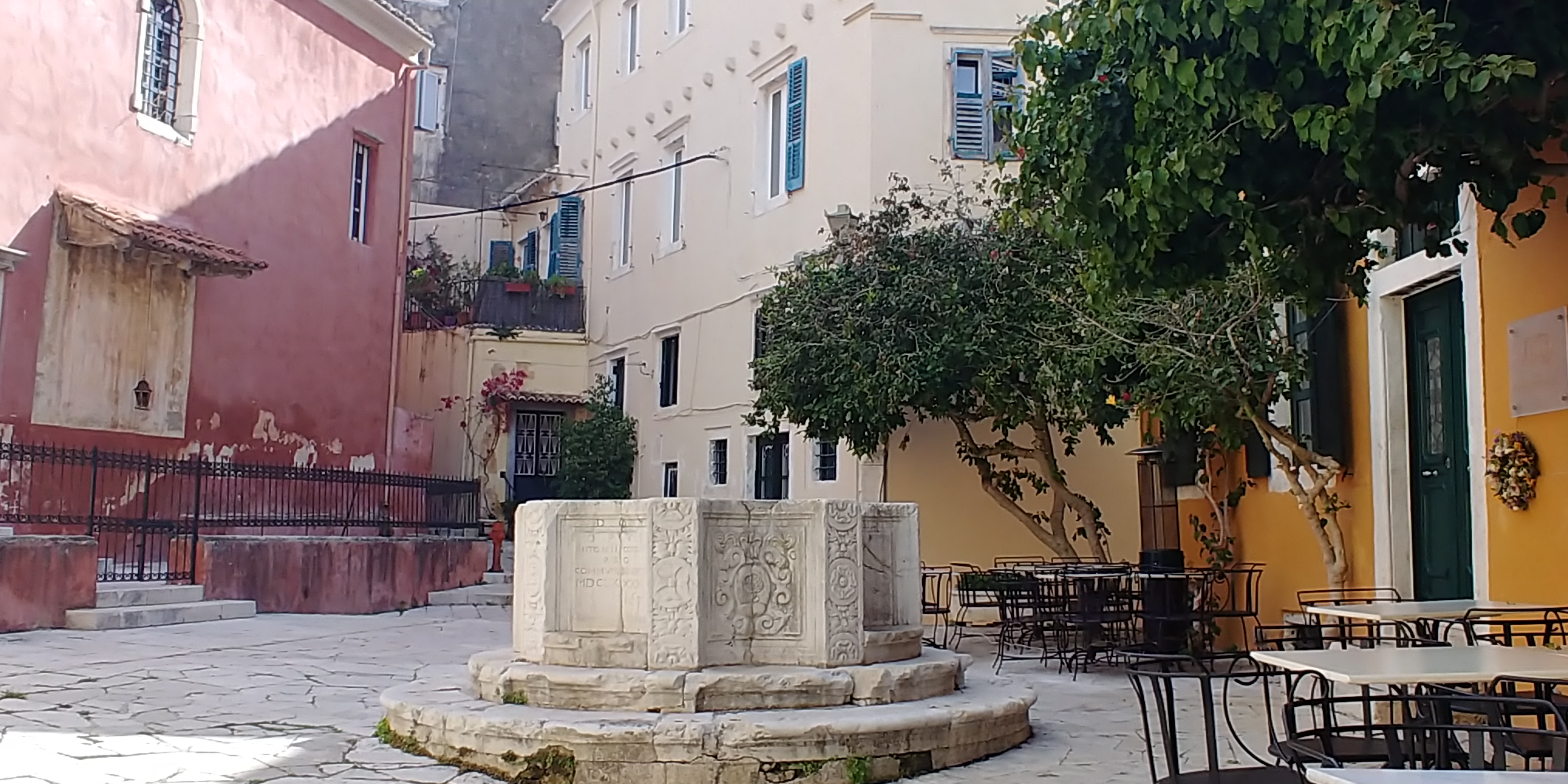 Fontaine à Corfu