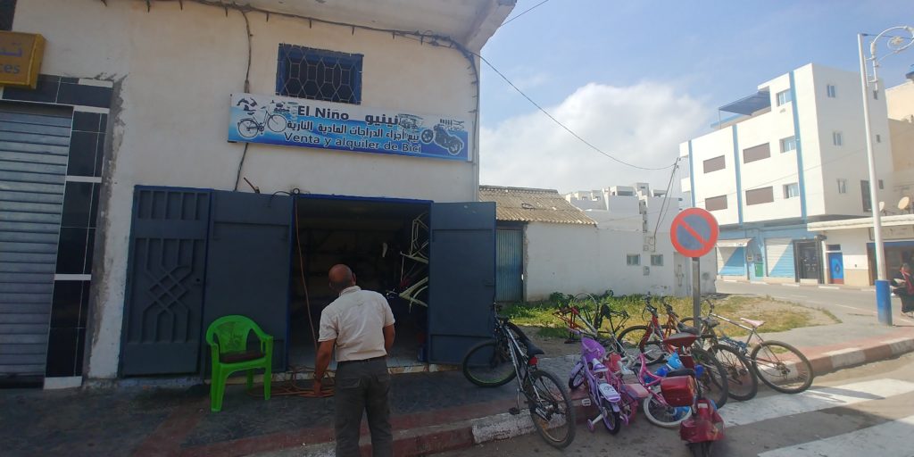 Boutique de vélo à Oued Laou