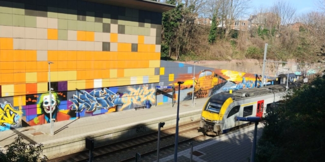 Gare ferroviaire Meiser à Schaerbeek