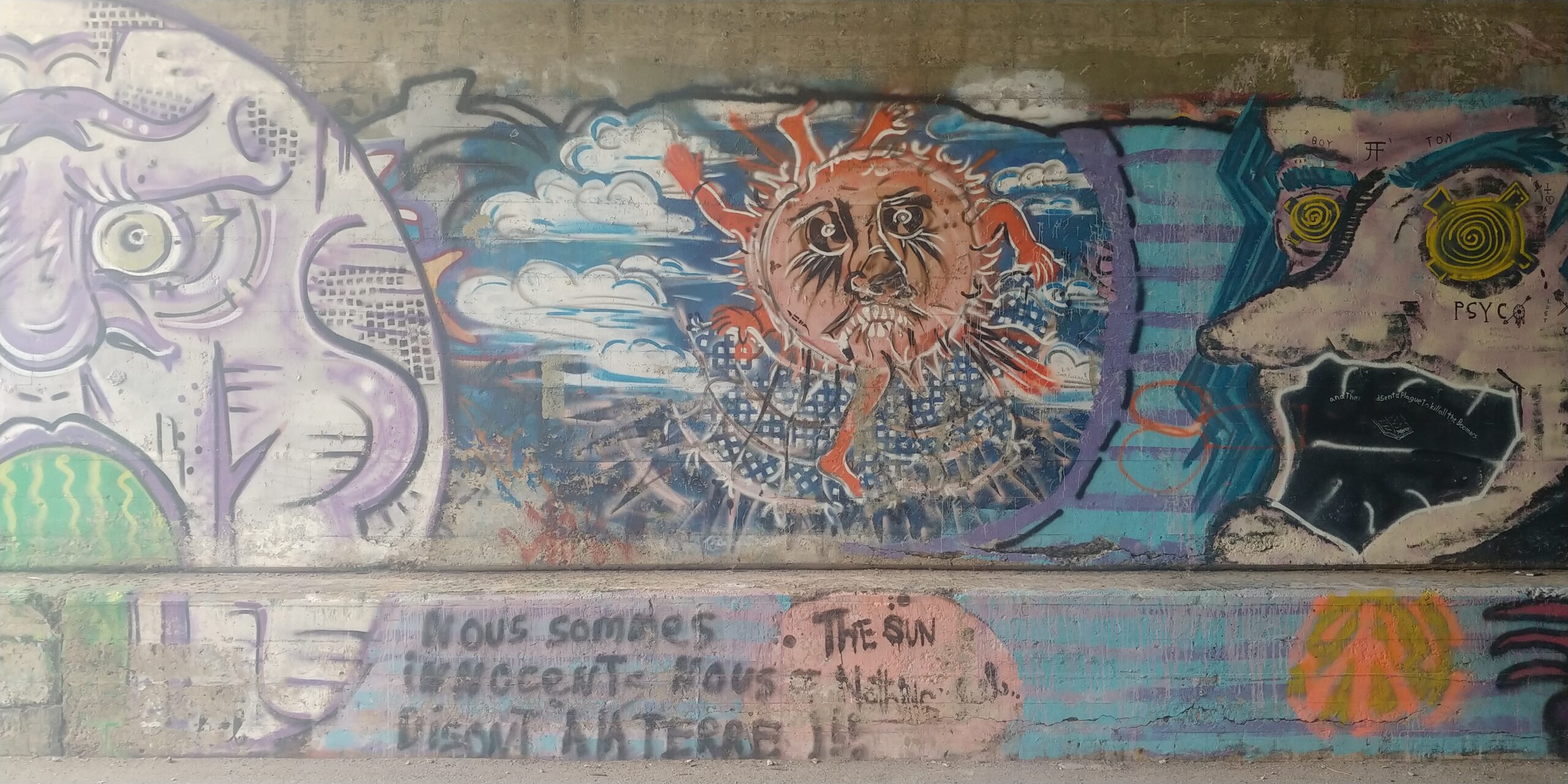 Graffiti de Trois-Rivières